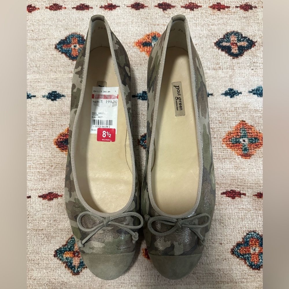 Paul Green Women's Tyson Flats Camo